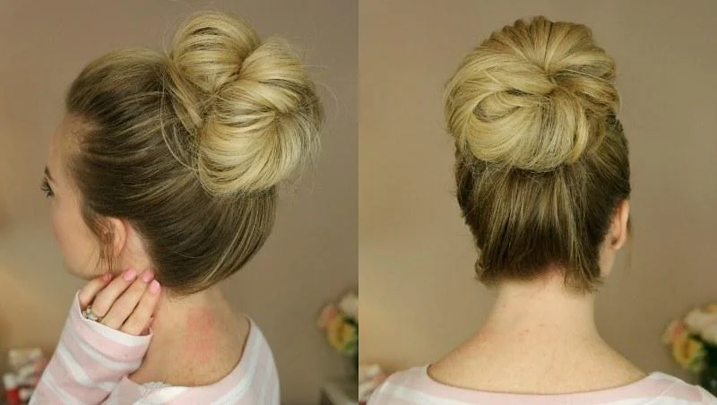 3 εύκολα χτενίσματα messy buns - womanoclock