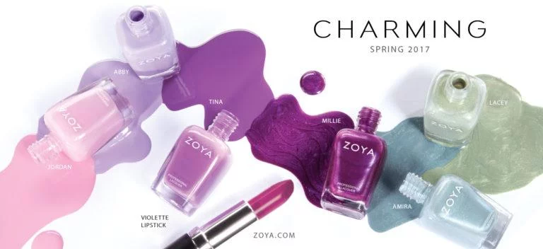 Μανό Zoya Charming Collection Άνοιξη 2017