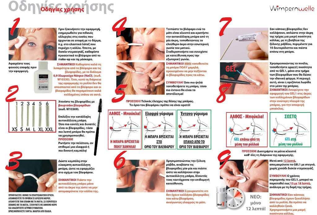 περμαναντ βλεφαρίδων βήμα βήμα