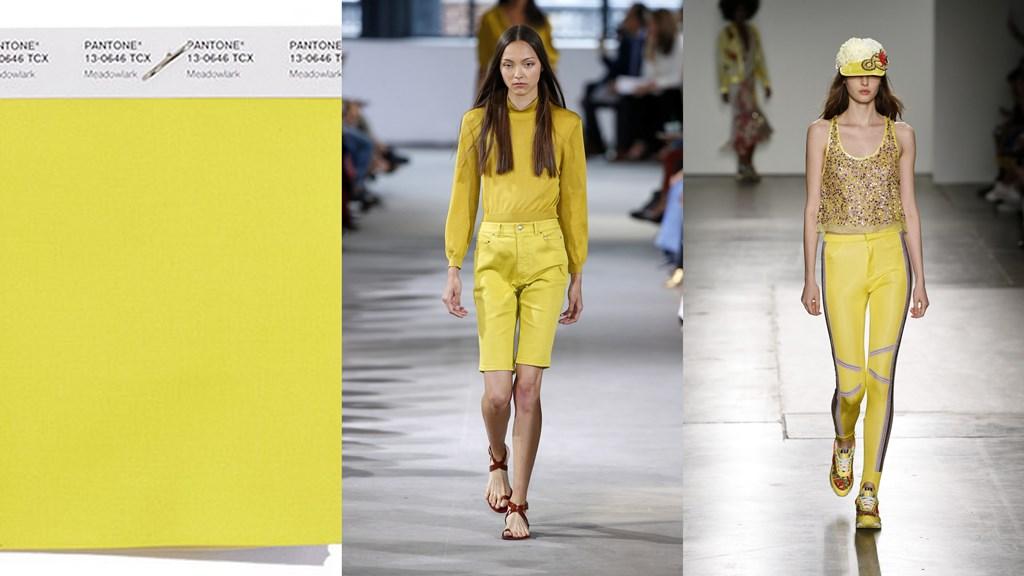 τι χρώματα είναι στη μόδα άνοιξη καλοκαίρι 2018