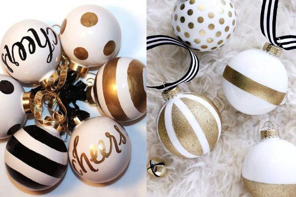 μοντερνα διακόσμηση Χριστουγέννων