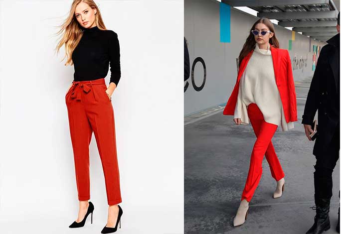Πως να φορέσεις κόκκινο παντελόνι