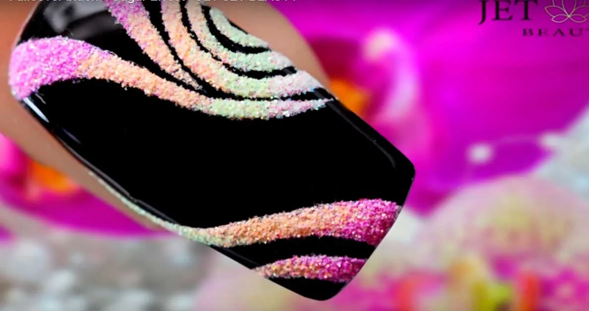 sugae effect Τεχνικές νυχιών