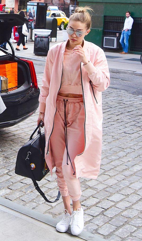 Ροζ παστέλ outfits χειμώνας