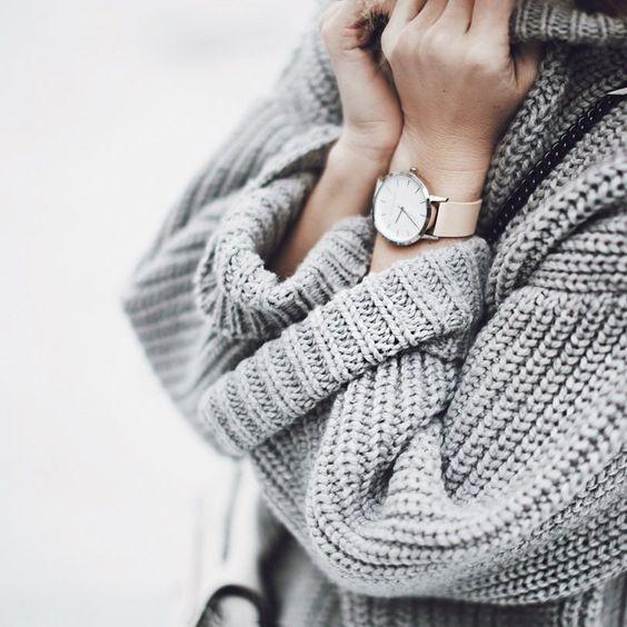 Γκρι Παστέλ outfits χειμώνας