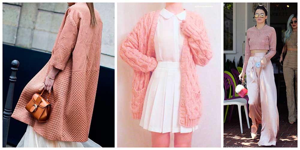 Ροζ παστέλ outfits χειμώνας