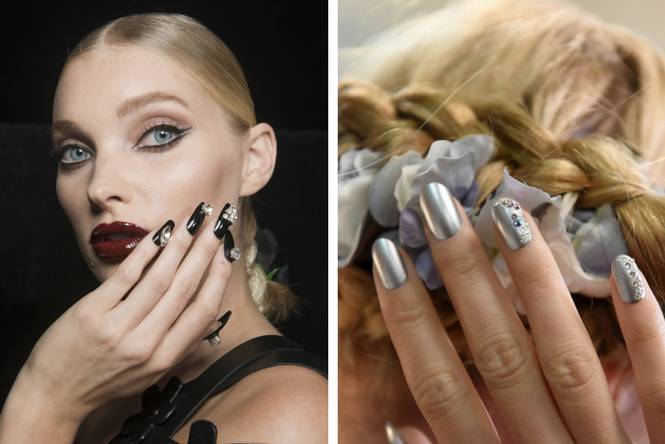 ακρυλικά νύχια 2018 άνοιξη καλοκαίρι