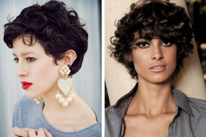 τάσεις στα κουρέματα 2018 σγουρά μαλλιά