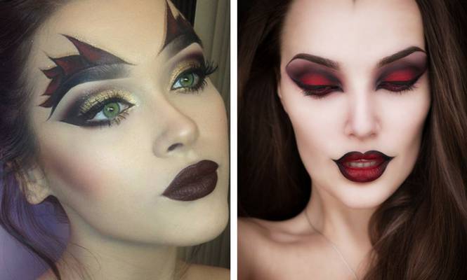 τρομακτικά μακιγιάζ για τις Απόκριες