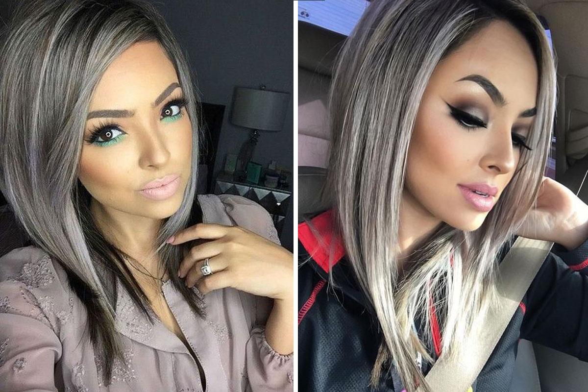 γκρι ανταύγειες