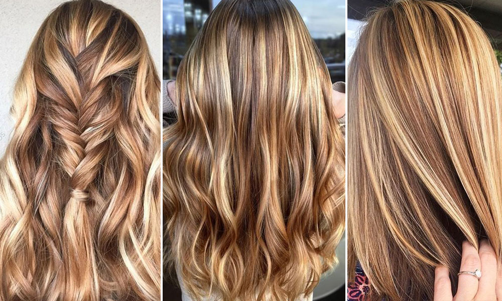 Καραμελέ ανταύγειες