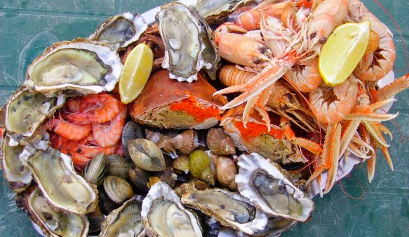 Τα θαλασσινά είναι μια τροφή με υψηλή περιεκτικότητα σε πρωτεΐνες