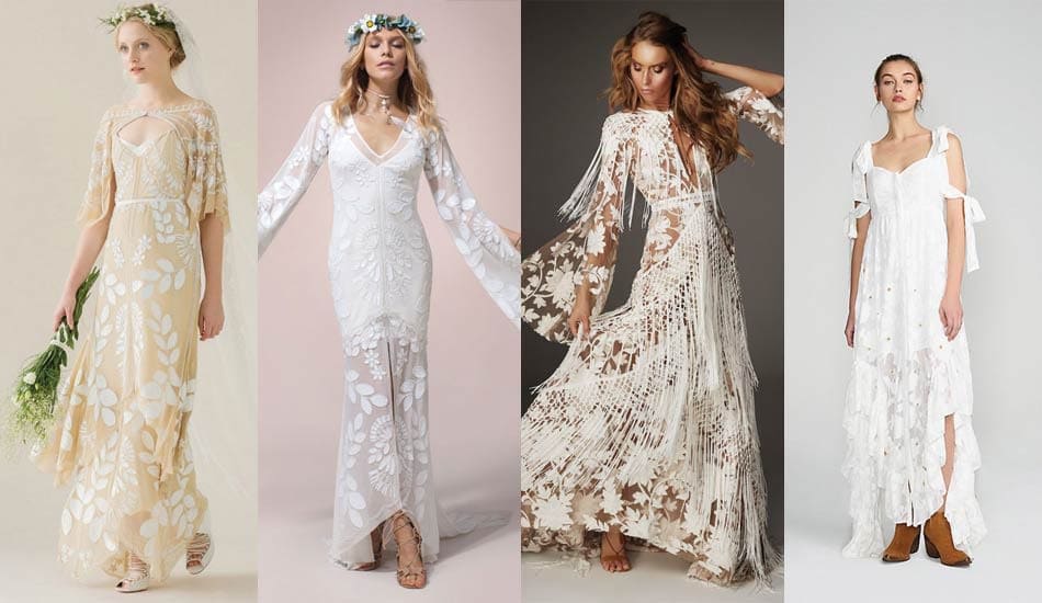 Νυφικά Boho-Hippie