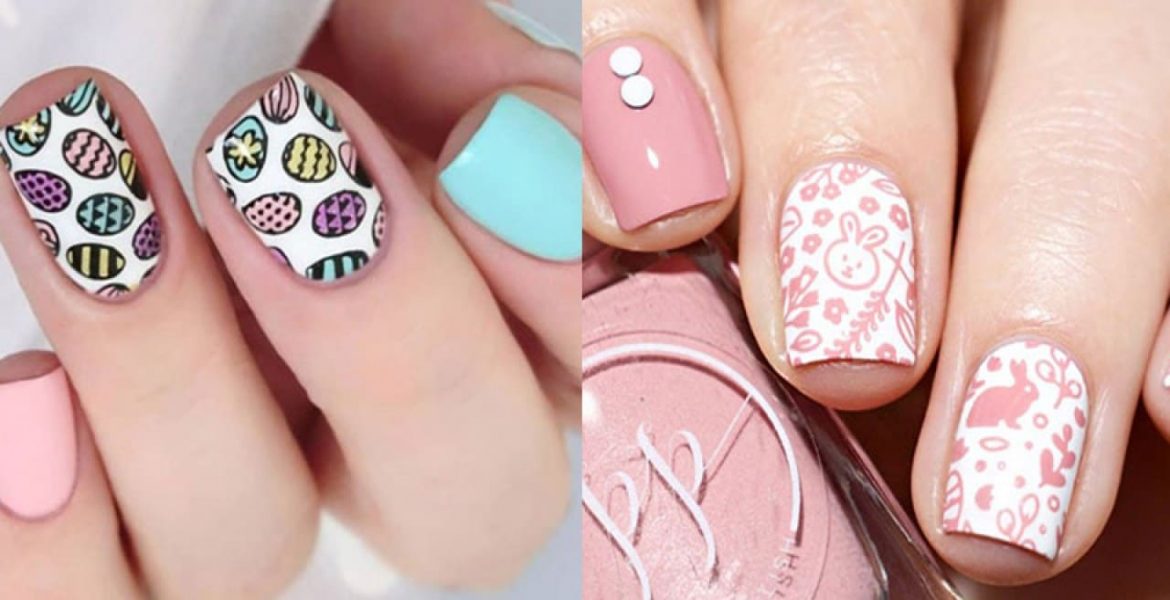 πασχαλινά σχέδια νυχιών