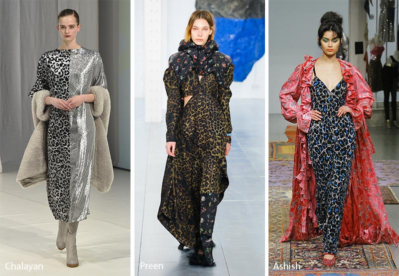 animal prints μπότες - τάσεις φθινόπωρο χειμώνας 2018-2019