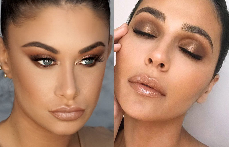 μακιγιάζ για πρωινή βάφτιση.