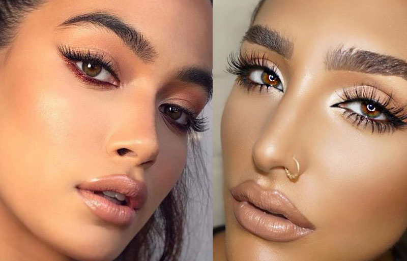 μακιγιάζ για πρωινή βάφτιση.