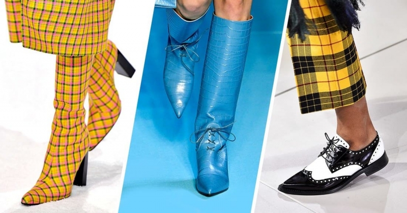 τάσεις μόδας στα παπούτσια φθινόπωρο 2018