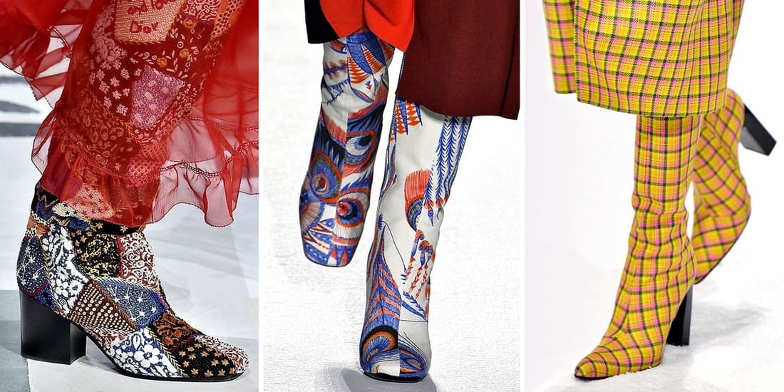 τάσεις μόδας στα παπούτσια φθινόπωρο 2018 - μπότες