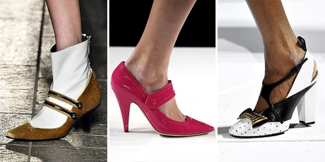 τάσεις μόδας στα παπούτσια φθινόπωρο 2018 - mary janes