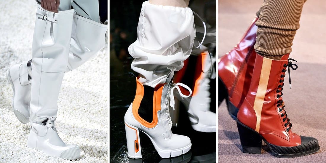τάσεις μόδας στα παπούτσια φθινόπωρο 2018 - waders