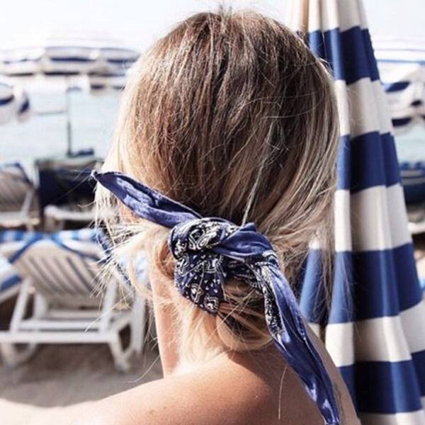 Μαντήλι στα μαλλιά 2018: