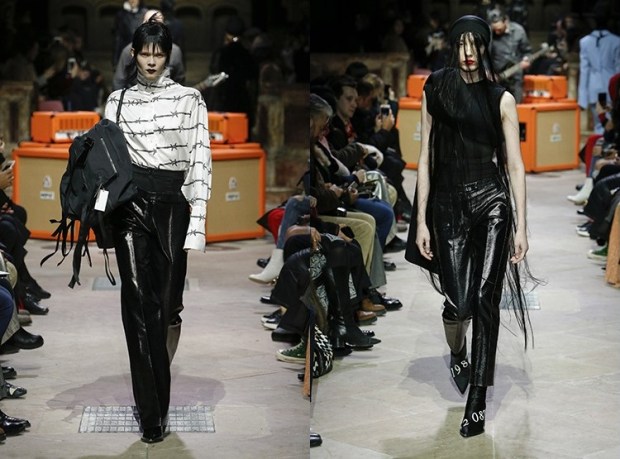 Δερμάτινα Παντελόνια φθινόπωρο 2018 χειμώνας 2019 - trends