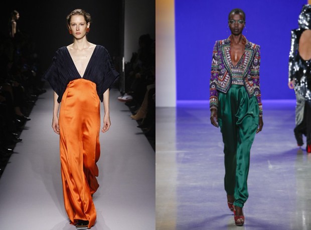 Παντελόνια μεταξωτά φθινόπωρο χειμώνας 2018-2019