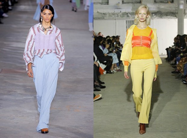 Παντελόνια Παστέλ φθινόπωρο χειμώνας 2018-2019