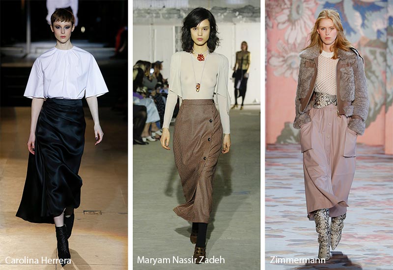 ψηλόμεσες φούστες τάσεις 2018-2019