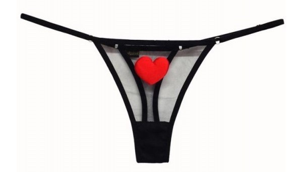 string με καρδιά