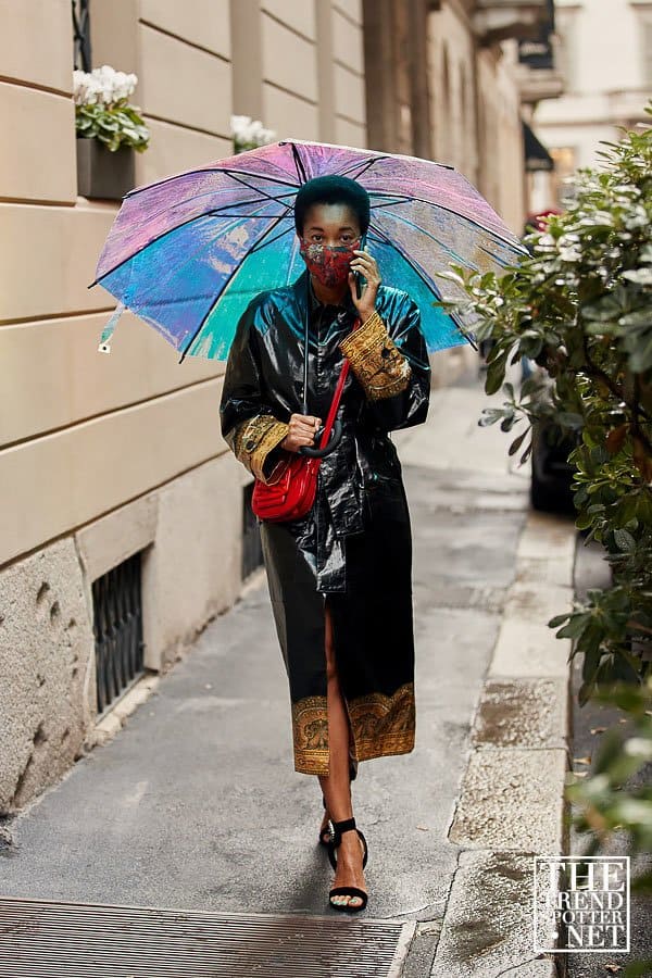 street style με καμπαρντίνα