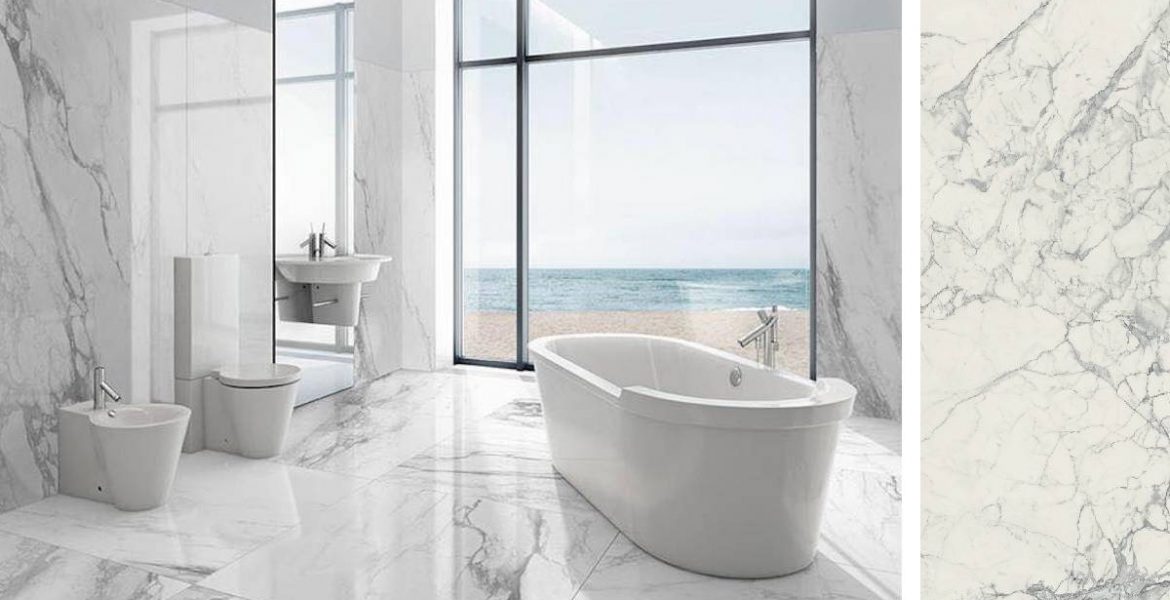 πλακάκια μπάνιου μεγάλα τύπου μάρμαρο